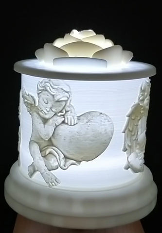 3D Kerzenlicht Engel