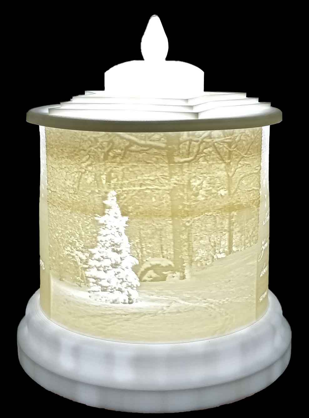 3D Kerzenlicht Weihnacht Baum