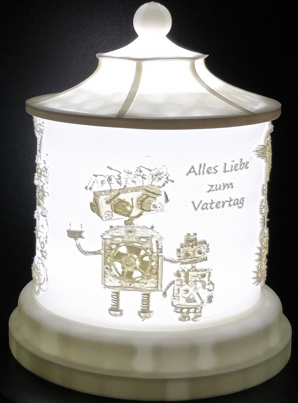 3D Kerzenlicht Vatertag