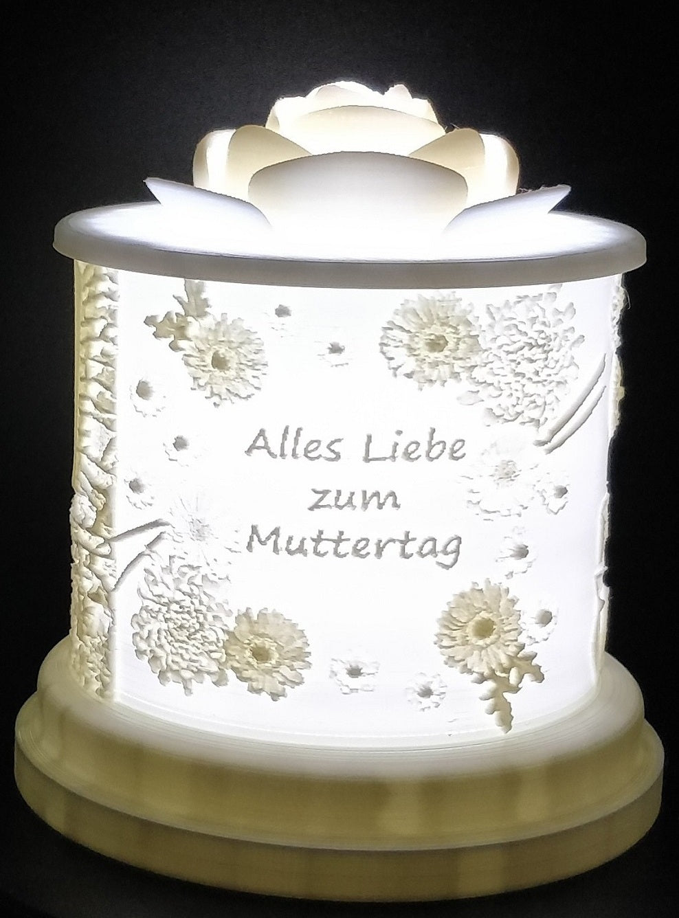 3D Kerzenlicht Muttertag