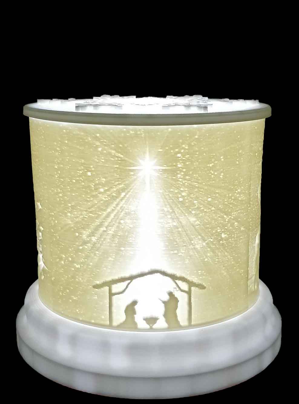 3D Kerzenlicht Weihnacht Stern